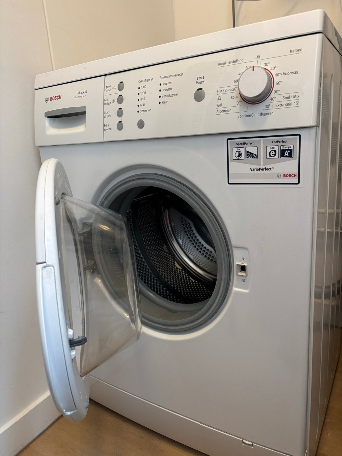 Bosch Maxx 6 VarioPerfect Wasmachine - Zo goed als nieuw, Witgoed en Apparatuur, Wasmachines, Ophalen, Zo goed als nieuw, 85 tot 90 cm