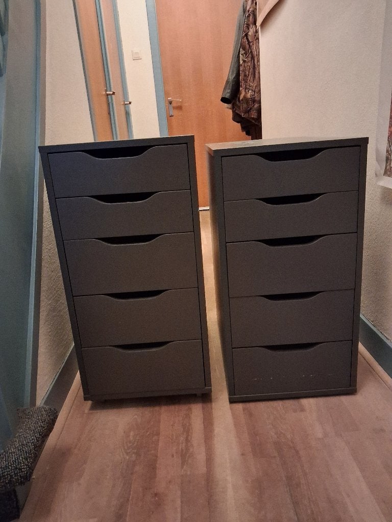 Ladeblok, type IKEA 'Alex', Ophalen, Minder dan 50 cm, Gebruikt, 5 laden of meer