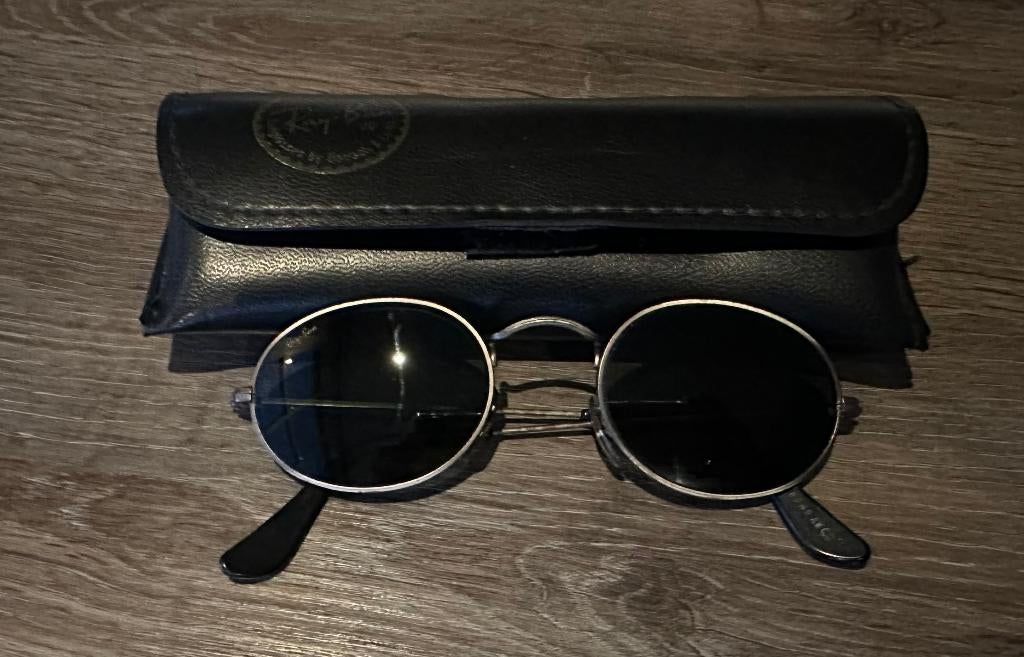 Oval Ray Ban Antique Collection zonnebril G15, vintage, Zonnebril, Overige kleuren, Ophalen of Verzenden, Zo goed als nieuw