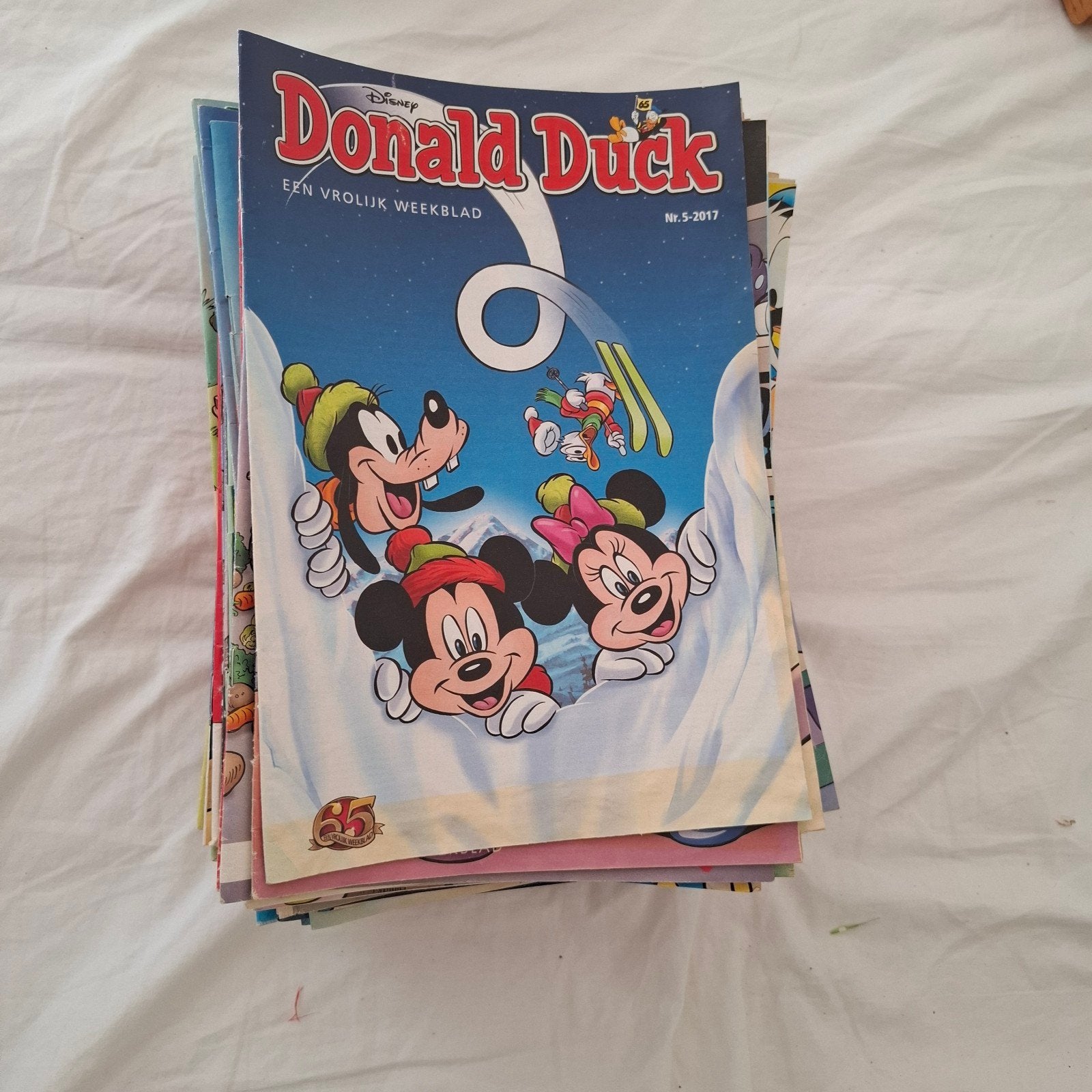Grote stapel Donald Duck weekbladen, Meerdere stripboeken, Ophalen of Verzenden, Gelezen, Walt Disney