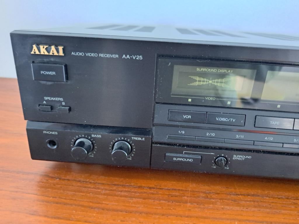 Akai Audio/Video Receiver AA-V25 - Goede staat, Gebruikt, Ophalen, Overige merken, Minder dan 60 watt