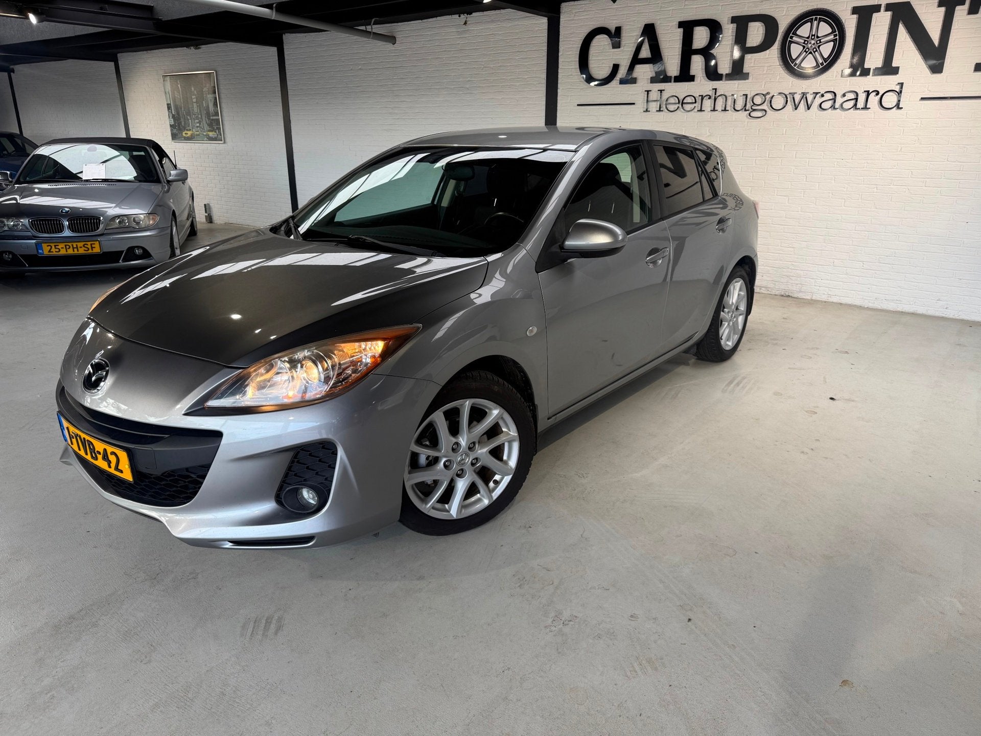 Mazda 3 1.6 TS 2014 Camera Cruise Clima PDC Deal O.H NAP Zee, Voorwielaandrijving, Euro 5, Gebruikt, 4 cilinders