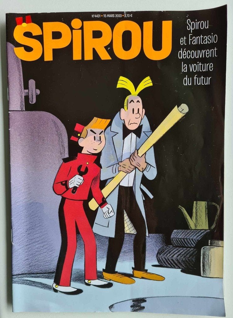 Spirou et Fantasio -Maart 2023, Eén stripboek, Ophalen of Verzenden, Zo goed als nieuw
