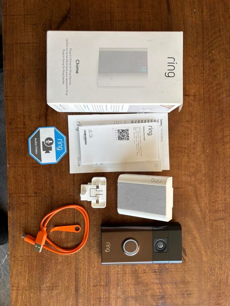 Ring deurbel 2g, Huis en Inrichting, Deurbellen, Ophalen of Verzenden, Zo goed als nieuw