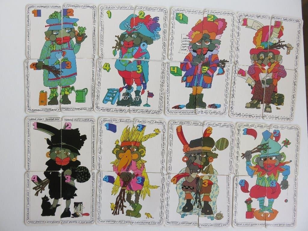 Vintage De Bijenkorf pietenkwartet voor sinterklaas, Diversen, Ophalen of Verzenden, Zo goed als nieuw