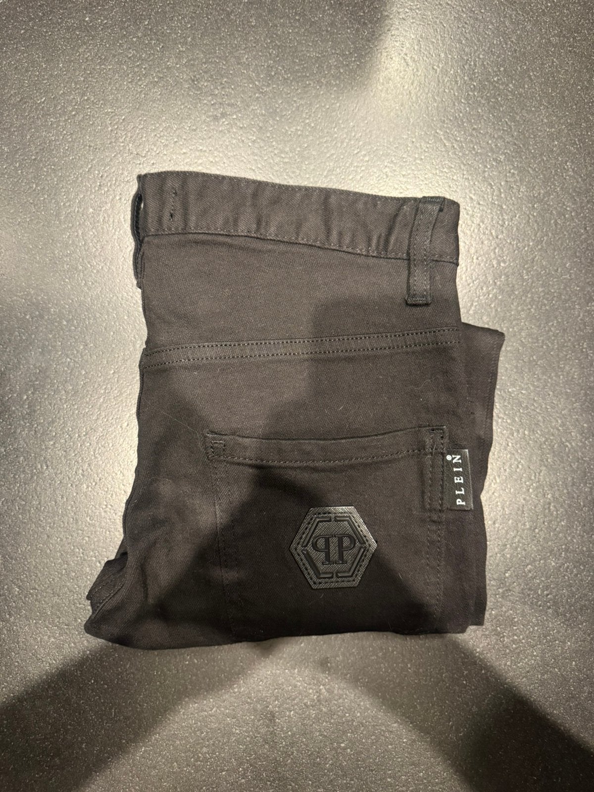 Philipp plein jeans zwart nieuw, Ophalen, Zo goed als nieuw, Overige maten, Zwart