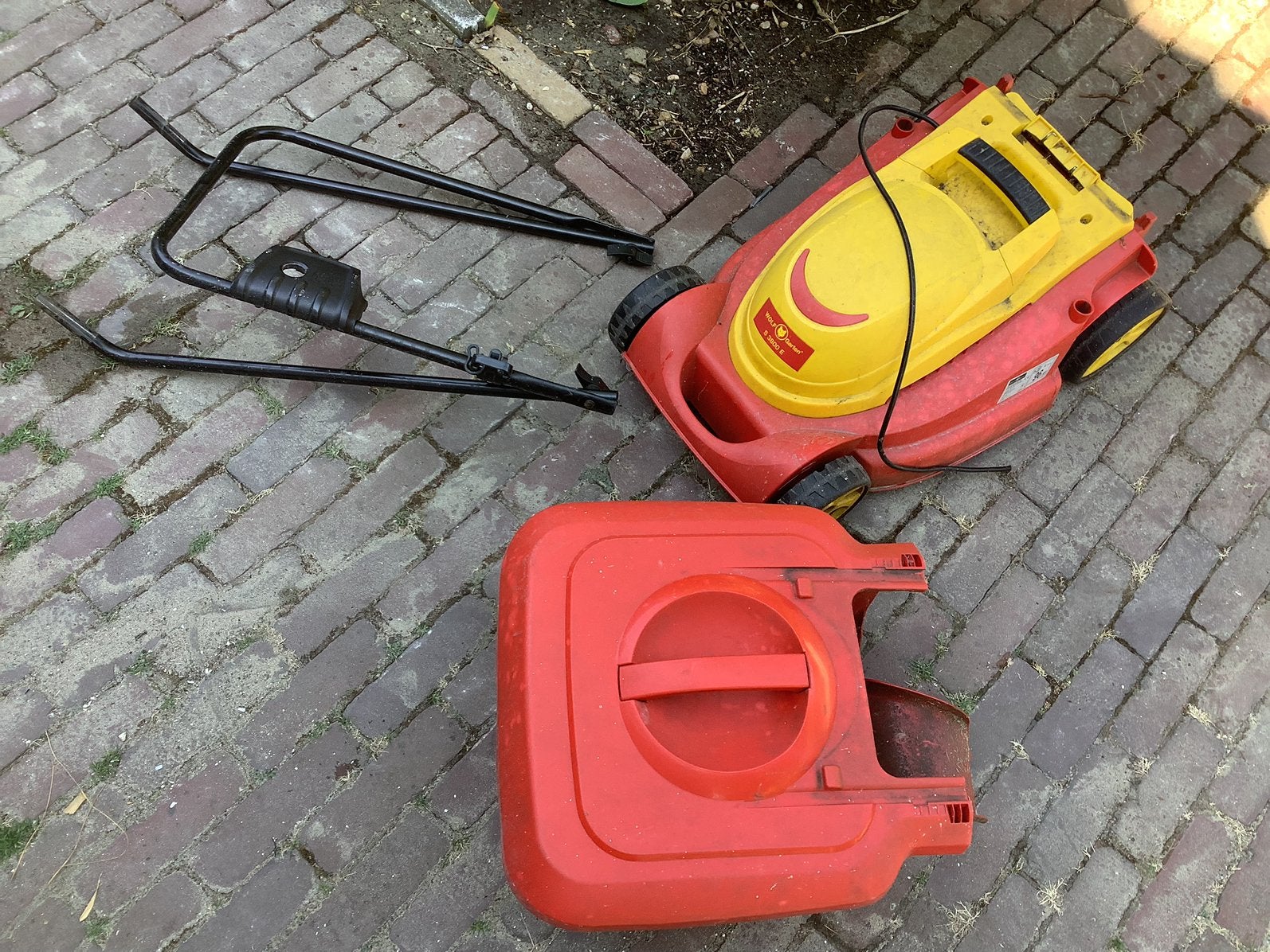 Wolf garten grasmaaier onderdelen S 3800 E, Ophalen, Gebruikt