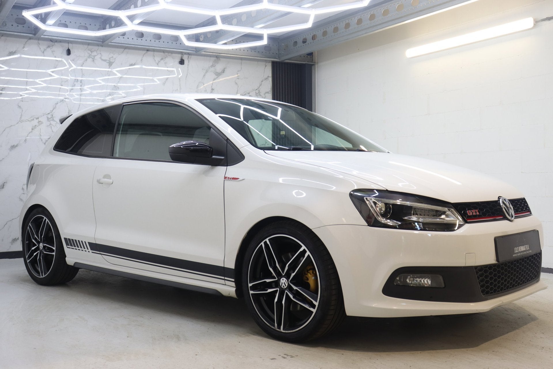 Volkswagen Polo 1.4 TSI GTI Carplay DSG, Euro 5, Stof, Zwart, 4 cilinders
