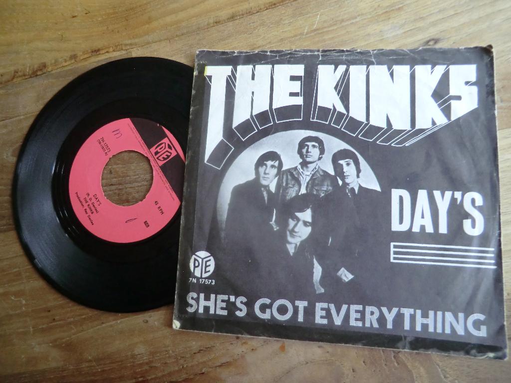 the kinks     day's, Cd's en Dvd's, Vinyl Singles, Gebruikt, 7 inch, Single, Ophalen of Verzenden