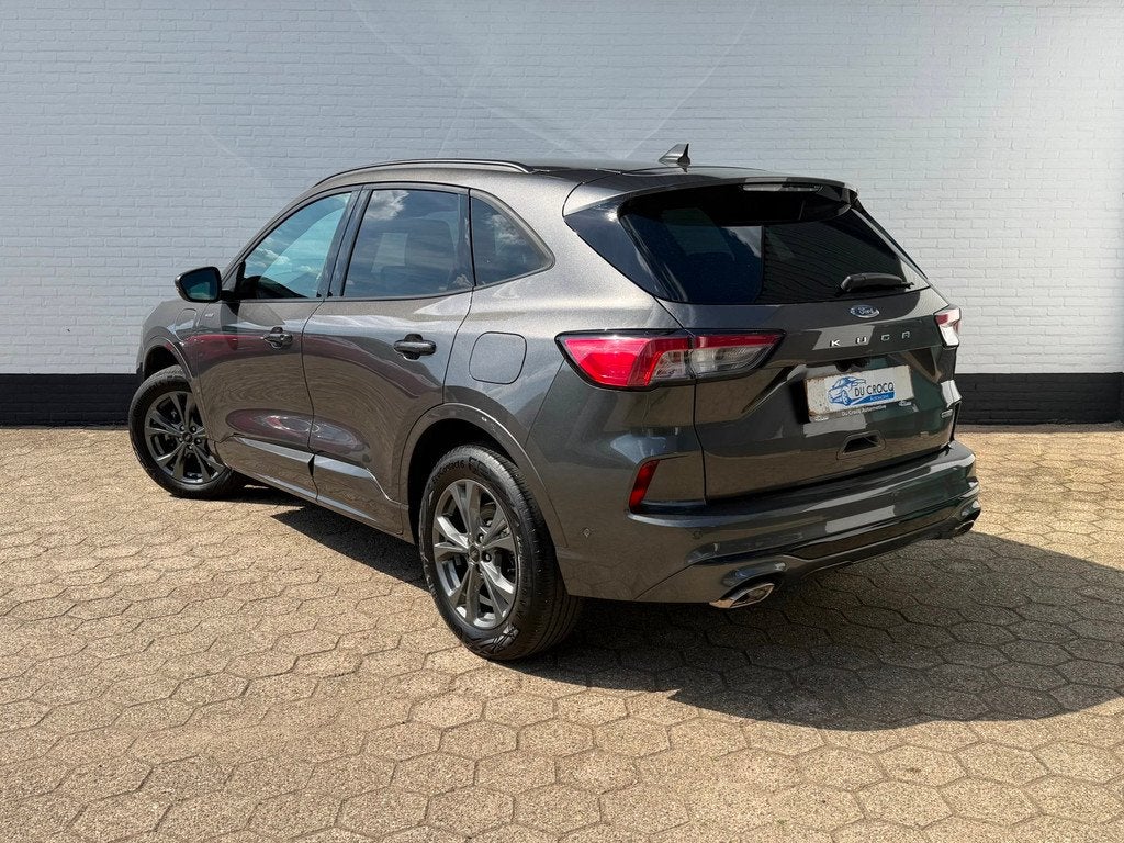 Ford Kuga 2.5 PHEV ST-Line ACC l HEAD-UP l CAMERA l TOPSTAAT, Auto's, Ford, Stof, Gebruikt, Zwart, 4 cilinders