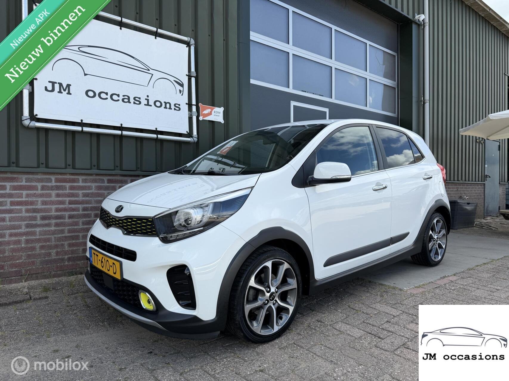 Kia Picanto 1.0 T-GDI X-Line|Camera|Carplay|LED|Leder|Cruise, Auto's, Kia, Bedrijf, Te koop, Picanto, ABS, Achteruitrijcamera