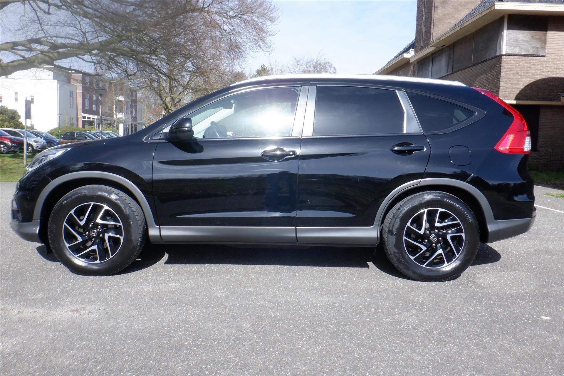 Honda CR-V 2.0 16V 155pk Elegance - RIJKLAAR INCLBOVAG, Stof, Gebruikt, 4 cilinders, Automatische klimaatregeling