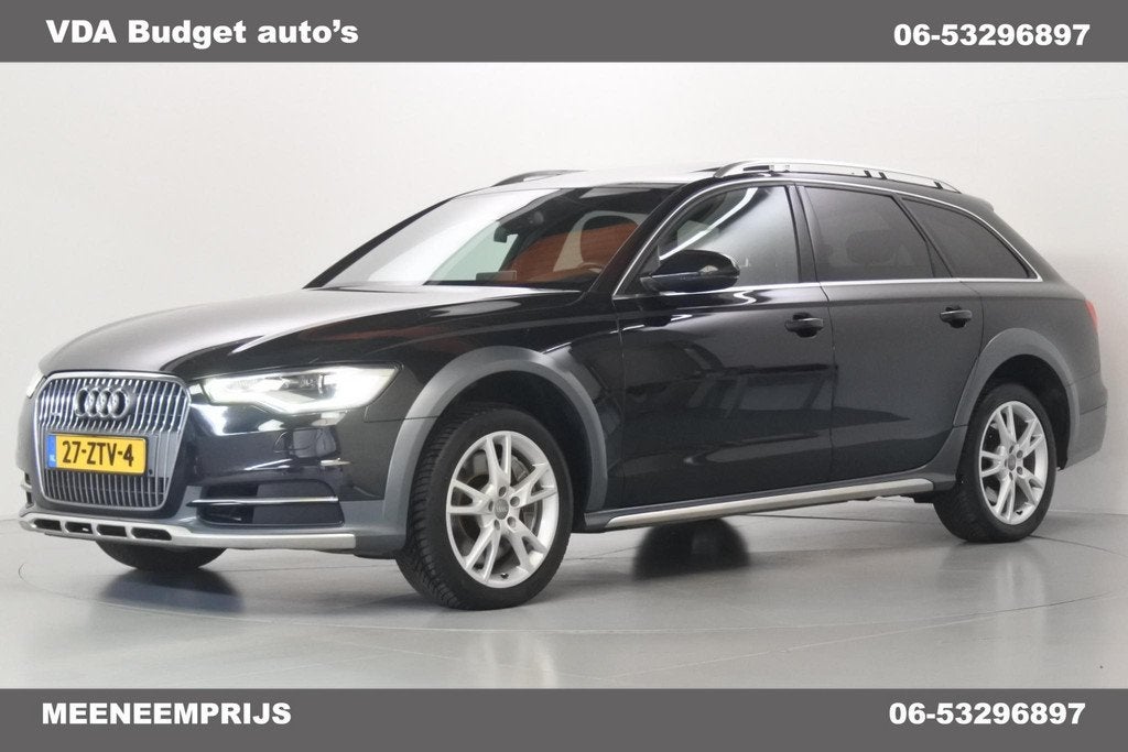Audi A6 allroad quattro 3.0 TDi BiT Panorama, Automaat, Euro 5, 15 km/l, Gebruikt