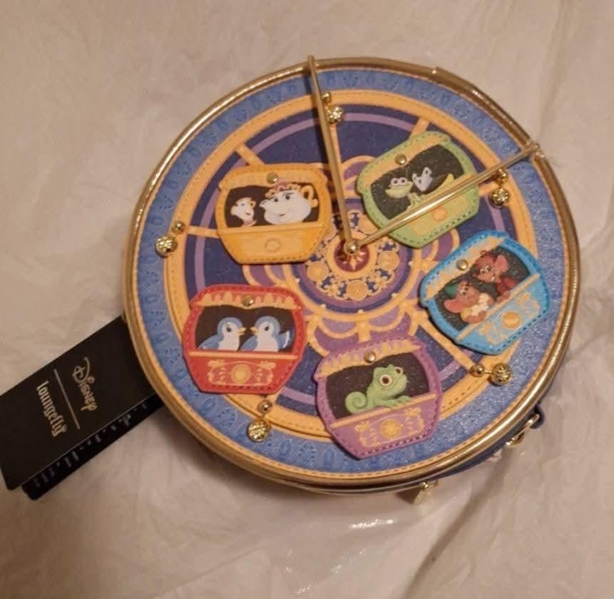 Loungefly Disney Princess Carousel Crossbody Bag., Ophalen of Verzenden, Nieuw, Minder dan 35 cm