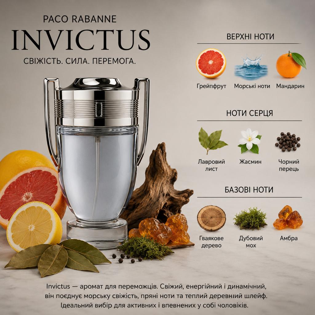 Parfum invictus 110 ml, Ophalen of Verzenden, Nieuw