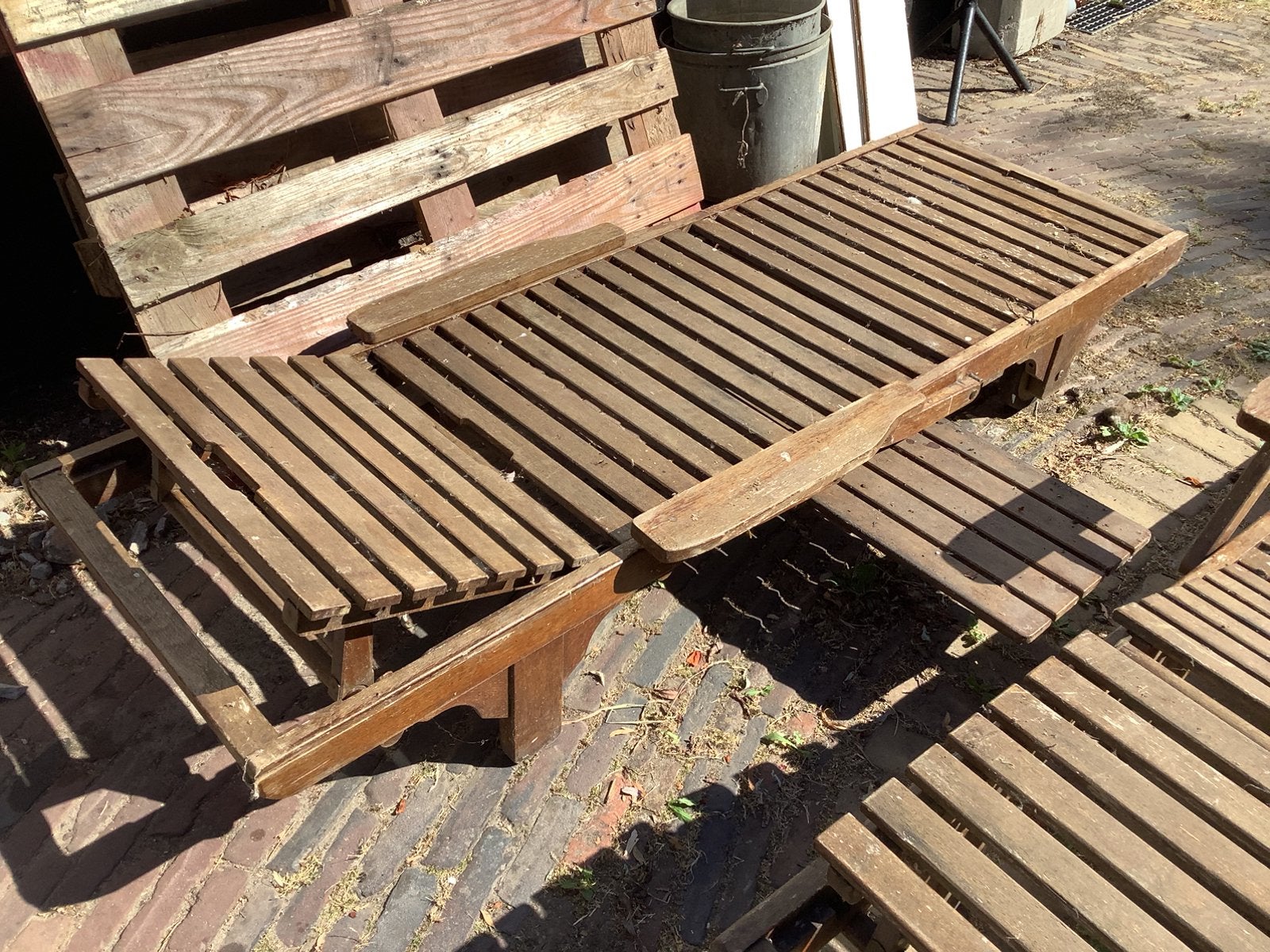 Ligstoelen, Ophalen of Verzenden, Zo goed als nieuw, Hout