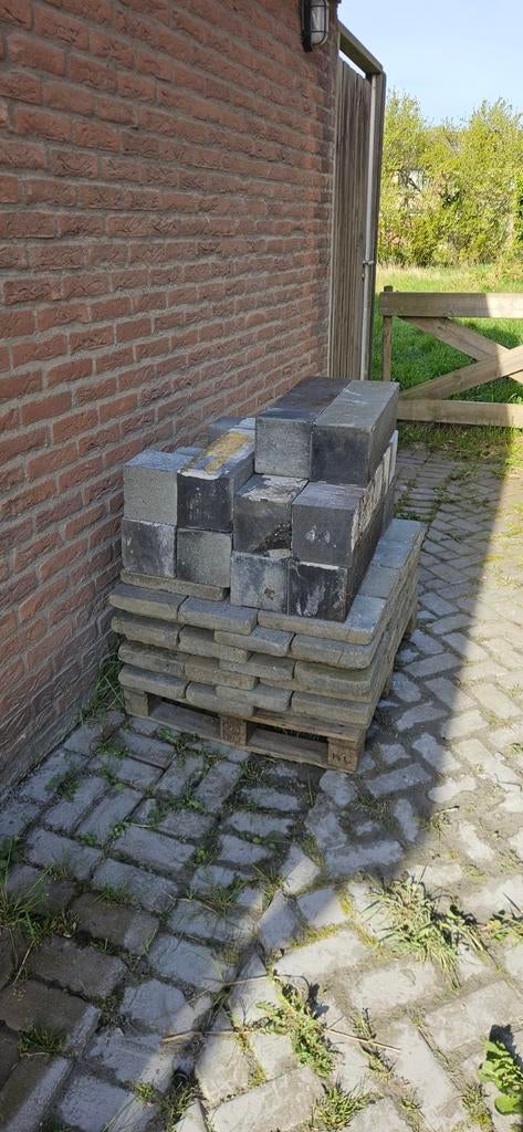 Terrastegels en beton bielzen, Tuin en Terras, Tegels en Klinkers, Ophalen, Beton, Terrastegels