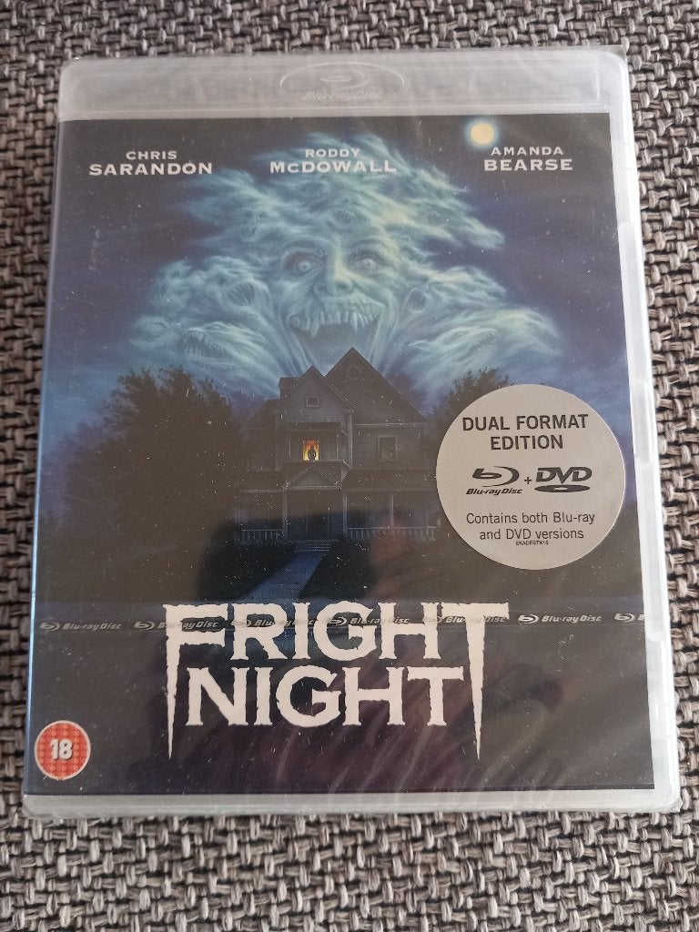 Fright Night blu ray + dvd, Ophalen, Zo goed als nieuw, Engels, Engels