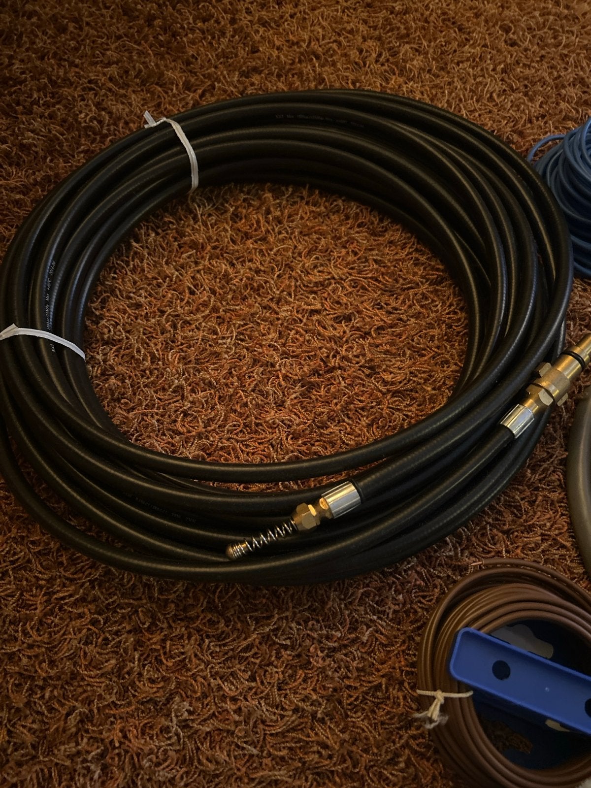 Diverse kabels en krimptang - Nieuwstaat, Ophalen of Verzenden, Zo goed als nieuw, Overige merken, Kabel of Snoer