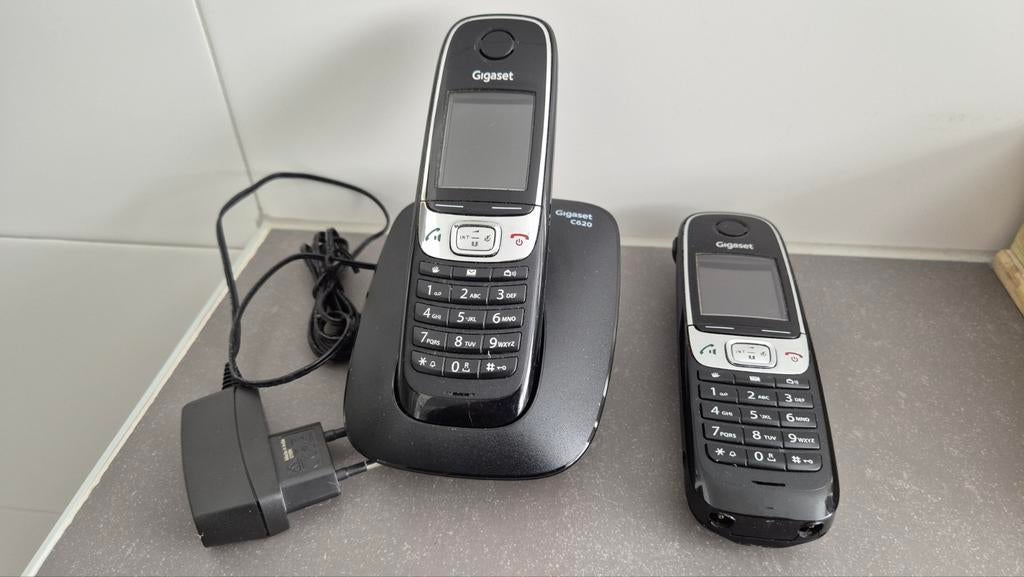 Gigaset Siemens C620 telefoon met extra handset, Ophalen