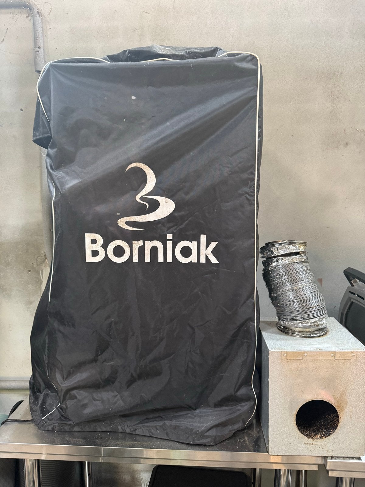 Borniak Rookoven met Rookgenerator en Houtsnippers, Ophalen, Gebruikt