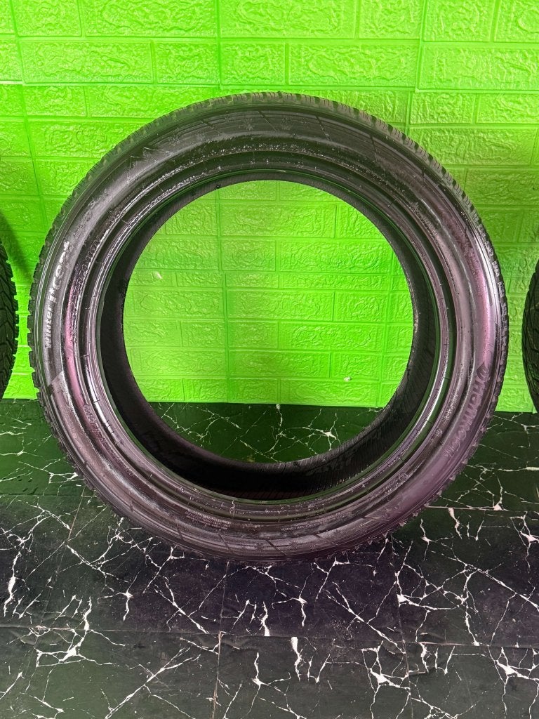 4x Hankook I*cept Evo3 275/45R21 winterbanden 8mm, Niet ingevuld, Gebruikt, 275 mm, Niet ingevuld
