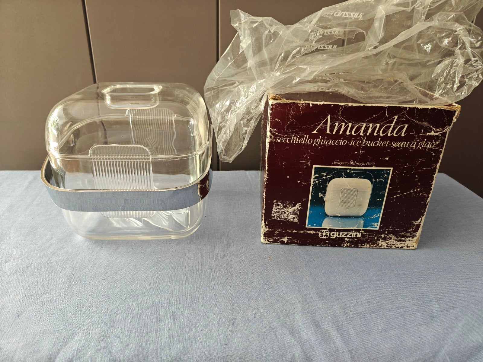 Guzzini Amanda  ijsemmer nieuw, Huis en Inrichting, Keuken | Keukenbenodigdheden, Ophalen of Verzenden, Nieuw