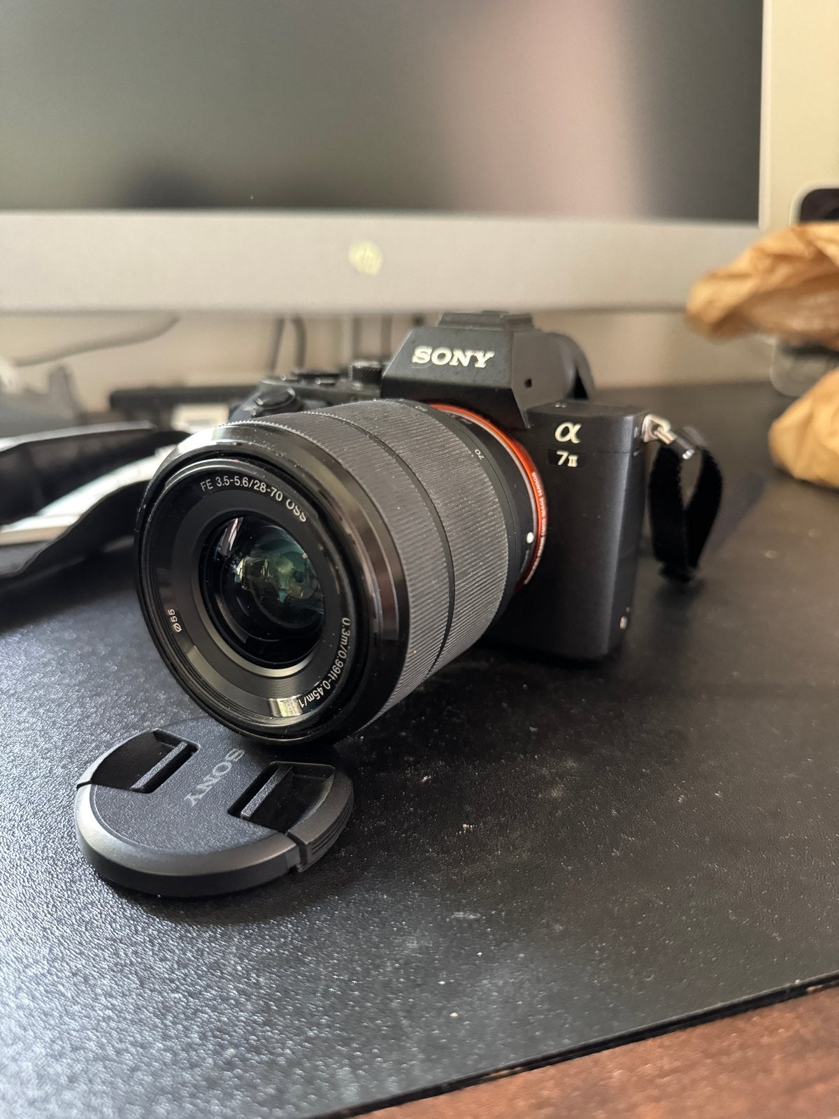 Sony a7ii met 2 batterijen, strap en tasje - Perfecte staat, Audio, Tv en Foto, Fotocamera's Digitaal, Spiegelreflex, Ophalen of Verzenden