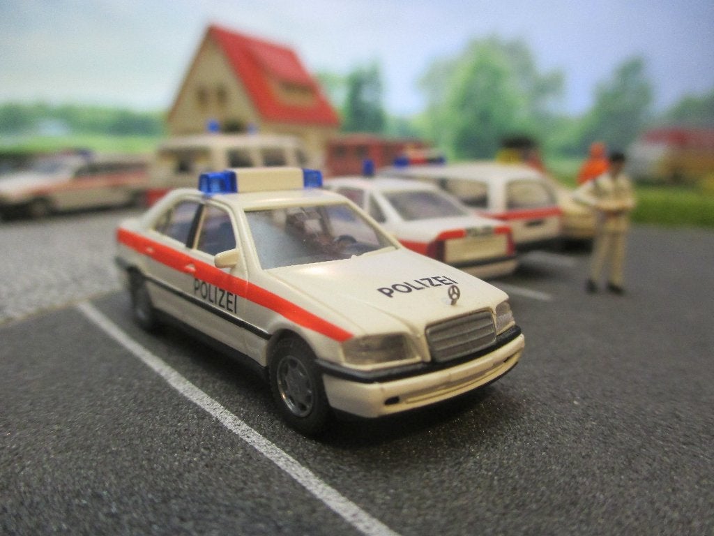 Mercedes Benz W202 C-Klasse Wiking Politie Oostenrijk, Ophalen of Verzenden, Zo goed als nieuw, Auto, Wiking