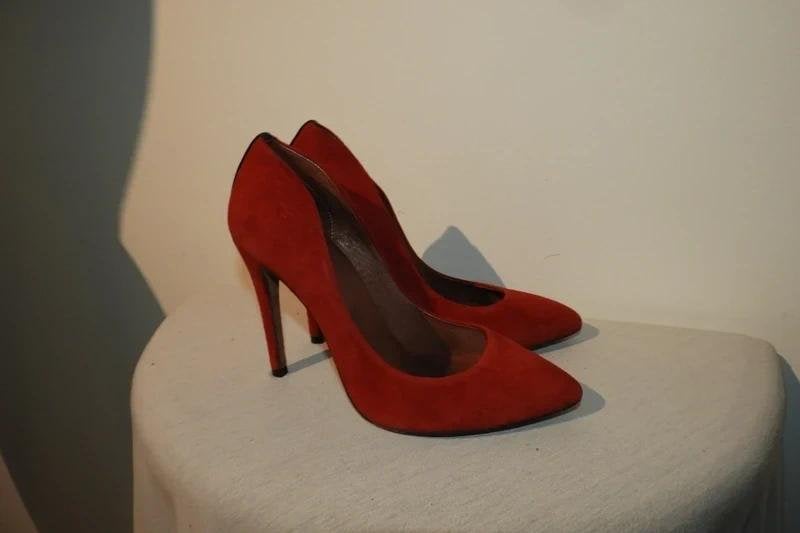 Iro nette cerise rode pumps golf deel naar achter mt 38, Pumps, Verzenden, Rood, Iro