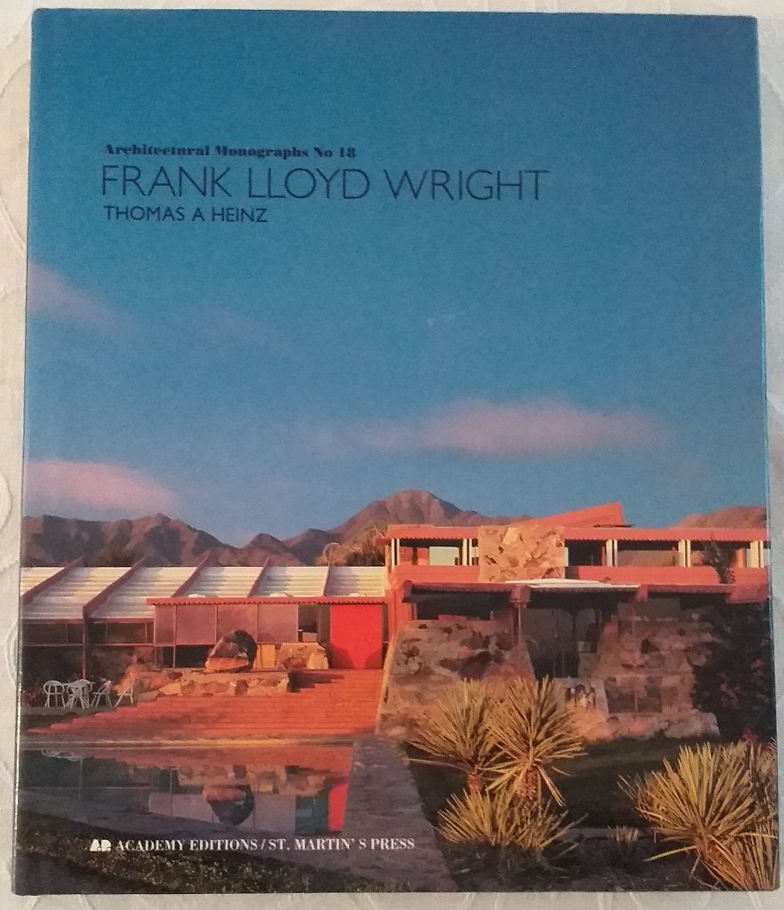 Architectural monographs n18: Frank Lloyd Wright, Boeken, Verzenden, Zo goed als nieuw, Architecten