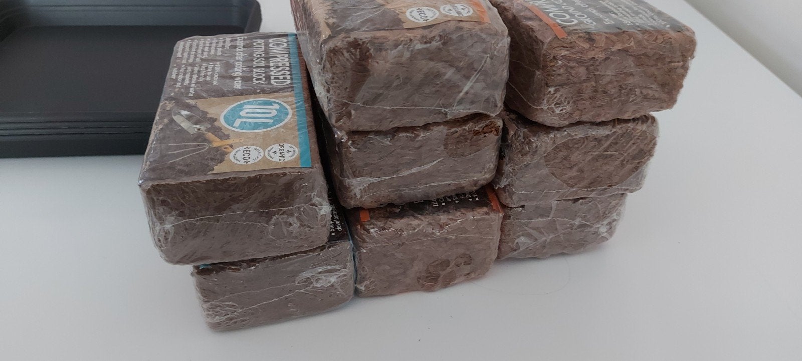 Kokosvezel substraat en potgrondblokken, Tuin en Terras, Aarde en Mest, Ophalen of Verzenden