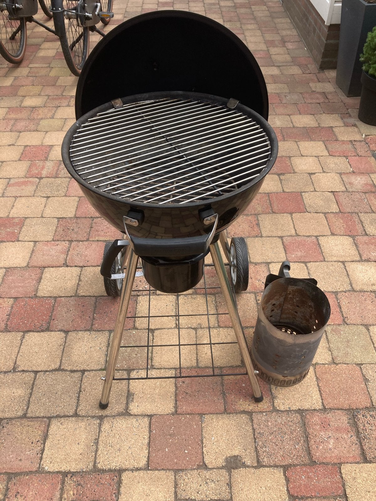 Napoleon kogel BBQ 43cm - Perfect voor zomerse avonden!, Ophalen, Gebruikt