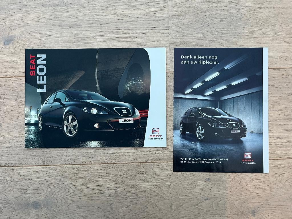 SEAT LEON FOLDERS, Boeken, Ophalen of Verzenden, Gelezen, Overige merken