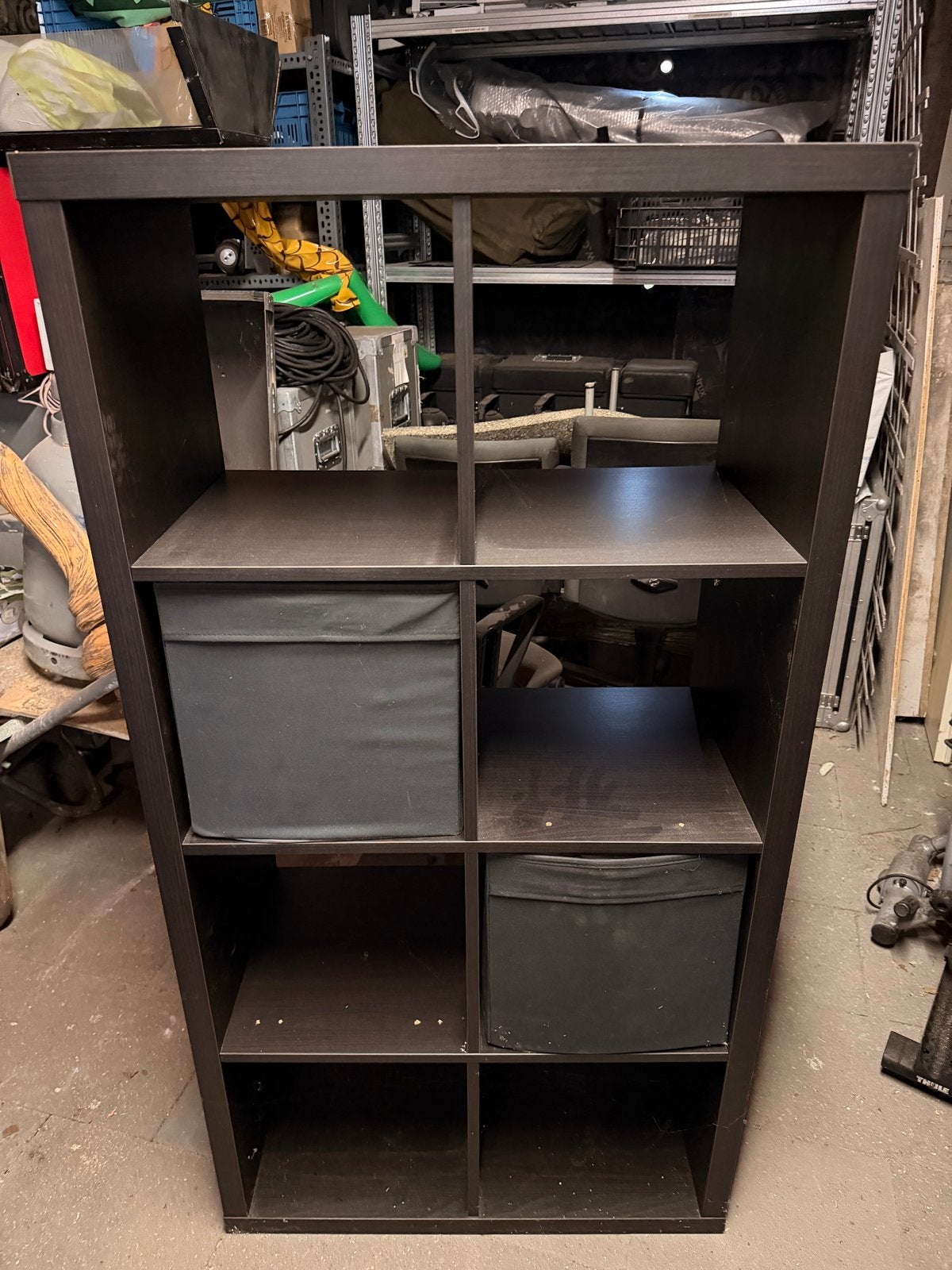 IKEA Kallax vakkenkast, woonkamer, studiekamer, roomdivider, Ophalen, Gebruikt, 50 tot 100 cm, Met lade(s)