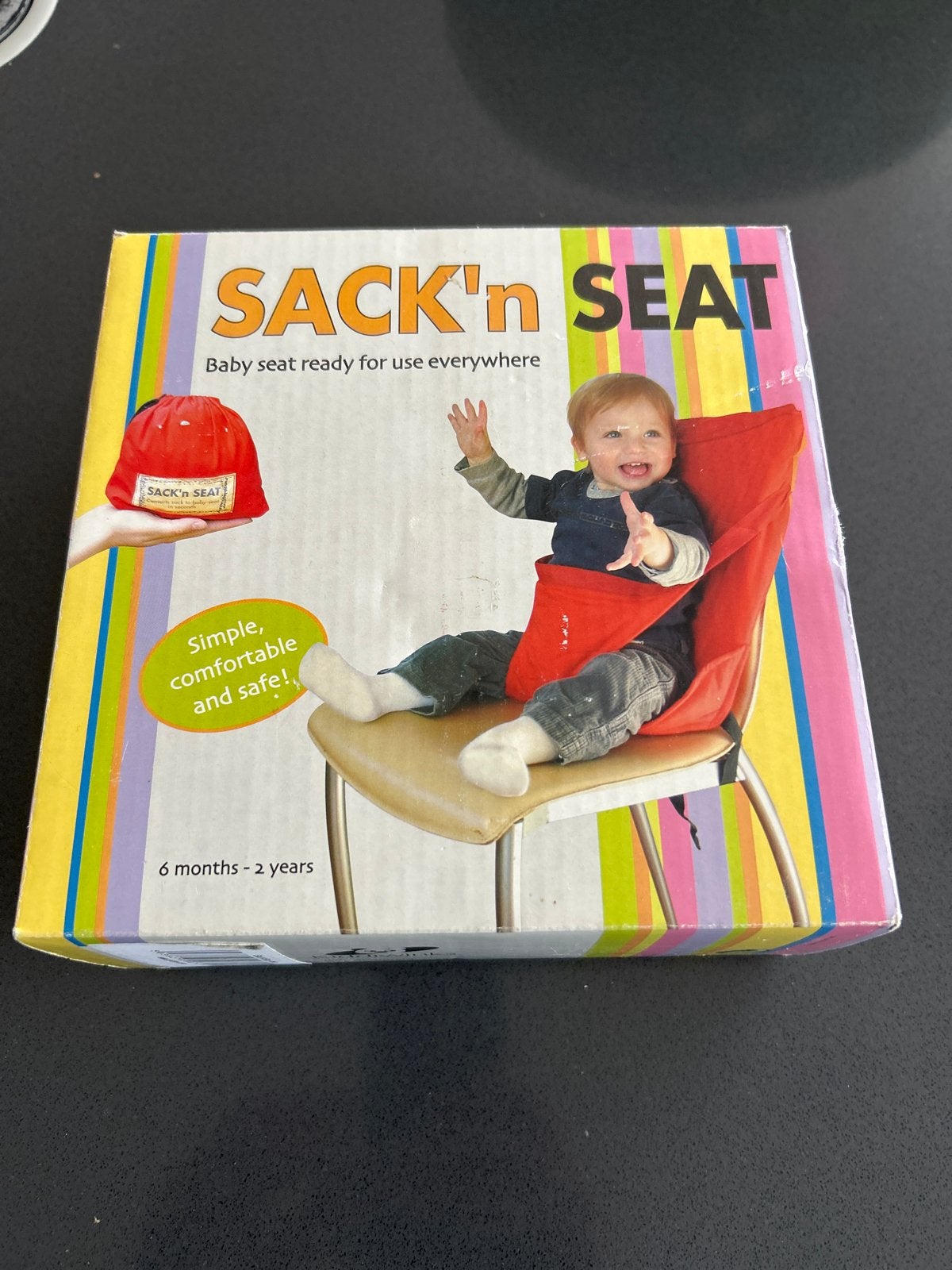 Sack 'n Seat Draagbaar Babyzitje - Overal Klaar voor Gebruik, Ophalen of Verzenden, Nieuw, Overige typen, Gordel(s)