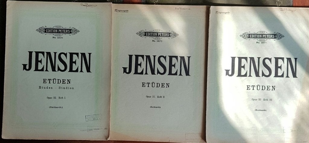 Adolf Jensen - Etüden, Muziek en Instrumenten, Gebruikt, Klassiek, Overige soorten, Ophalen of Verzenden