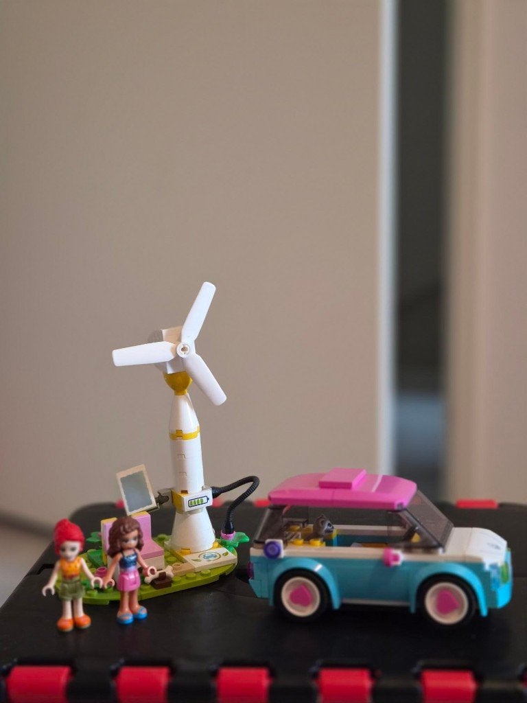 LEGO Friends Olivia's elektrische auto, Lego, Friends, Ophalen of Verzenden, Zo goed als nieuw