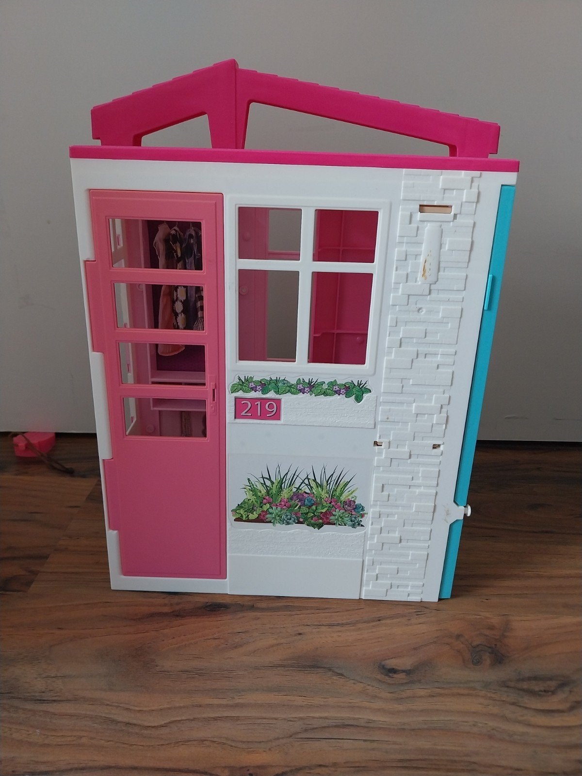 Barbie Opvouwbaar Droomhuis met Meubels, Ophalen of Verzenden, Zo goed als nieuw