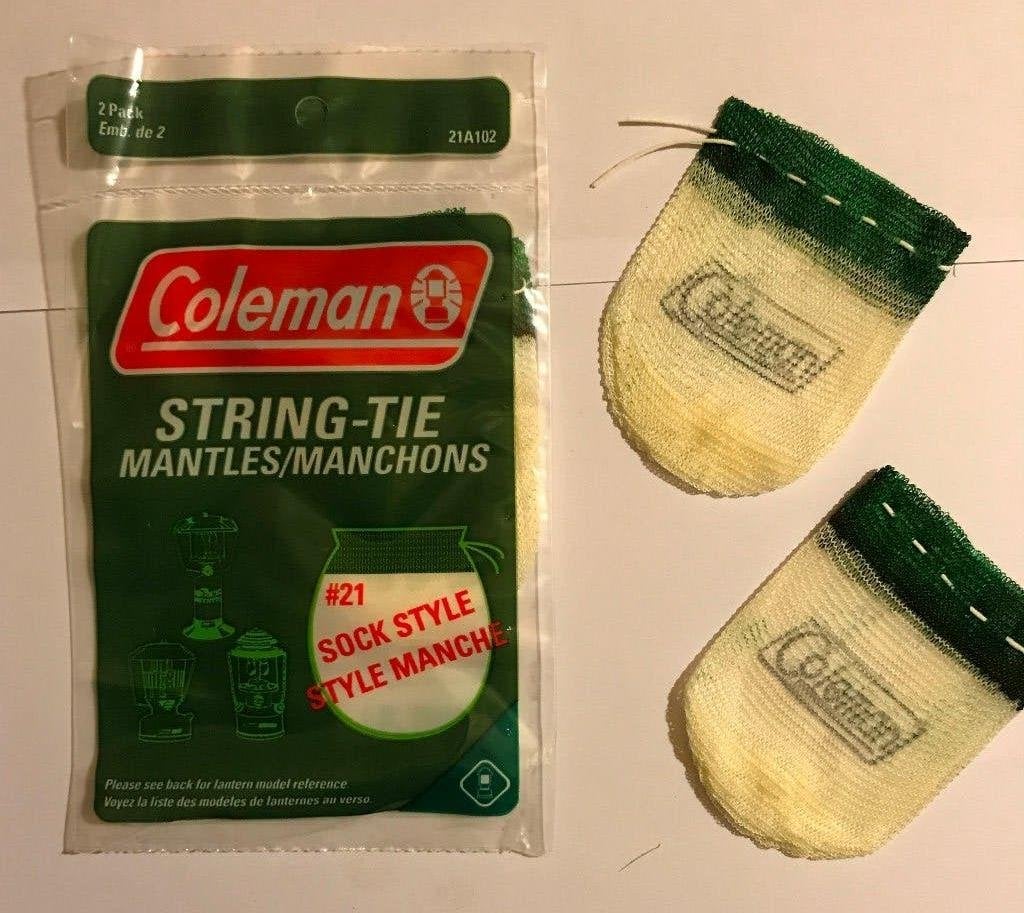 Coleman gloeikousjes gaskousjes String Tie #21 2-pack, Caravans en Kamperen, Ophalen of Verzenden, Nieuw