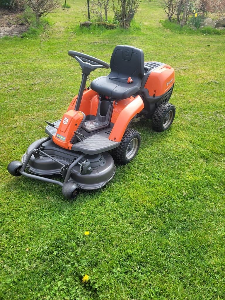 Husqvarna R112C5 zitmaaier, Ophalen, Cirkelmaaier, Gebruikt, Mulchfunctie