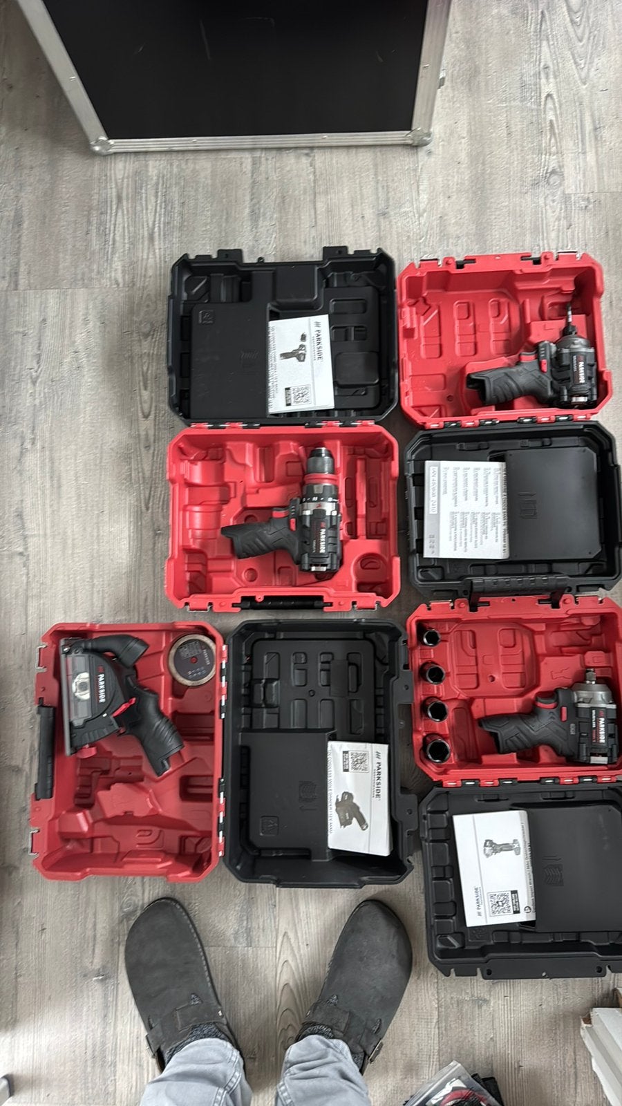 Parkside performance 12V set, Ophalen of Verzenden, Zo goed als nieuw