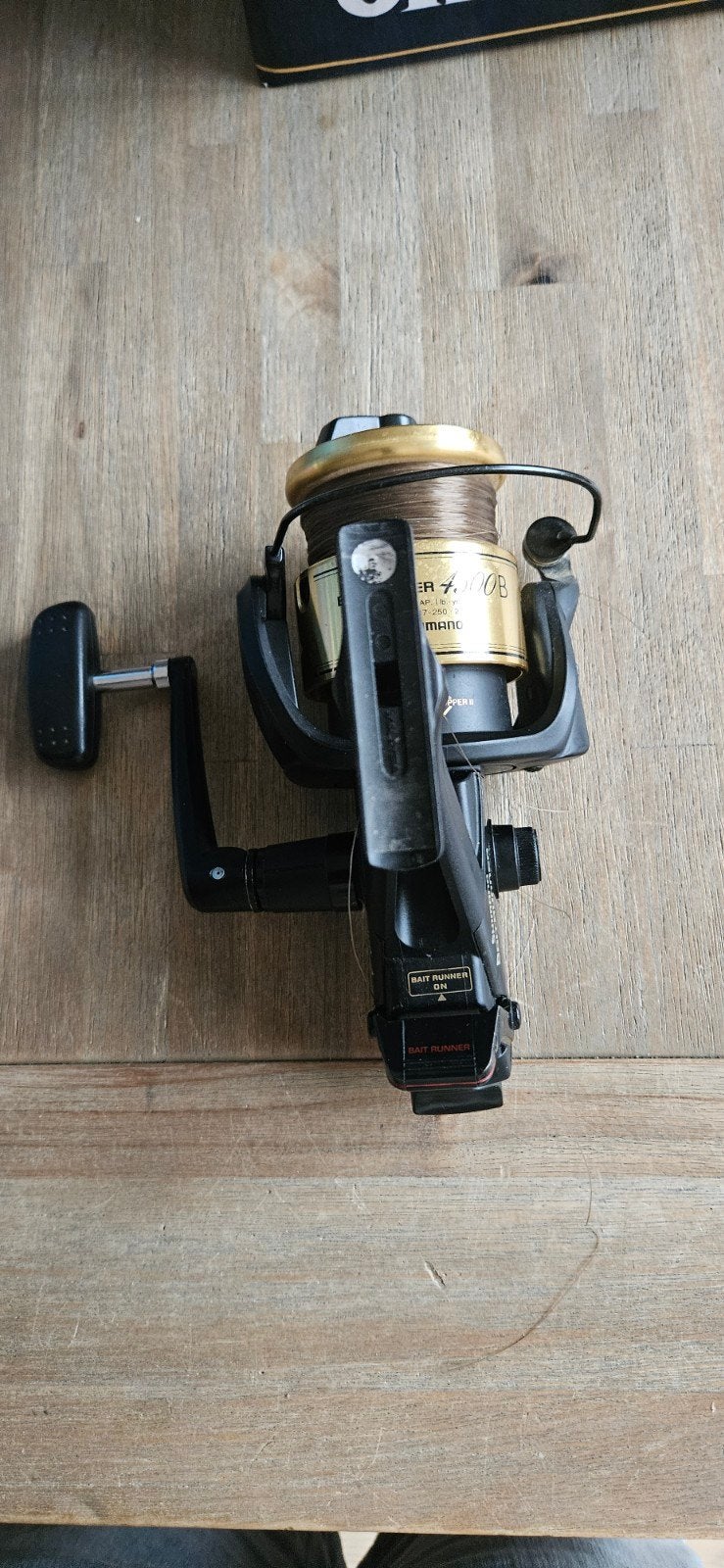 Shimano Baitrunner 4500B, Ophalen of Verzenden, Gebruikt, Molen