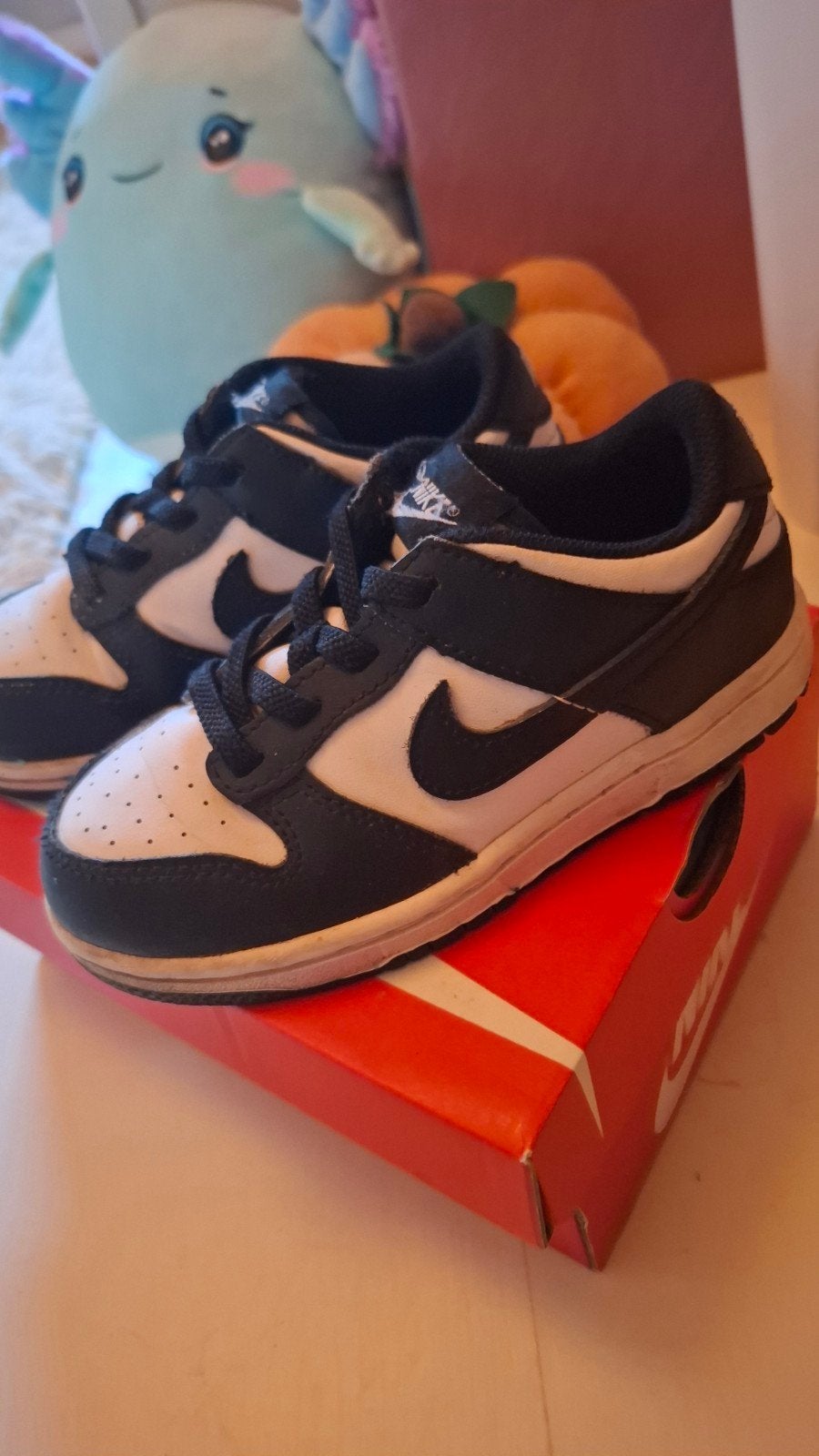 Nike Dunk Nike Dunk Low Panda sneakers voor kinderen maat 27, Gebruikt, Jongen of Meisje, Schoenen, Ophalen of Verzenden