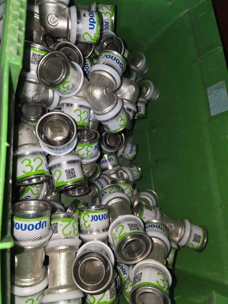 Uponor S-Press PLUS 32 koppeling - 67 stuks, Minder dan 30 cm, Overige typen, Nieuw, Minder dan 60 cm