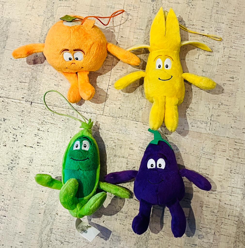 Lidl VitaMini’s: Mandarijn, Banaan, Sperzieboon, Aubergine, Lidl, Overige karakters, Overige typen, Ophalen of Verzenden