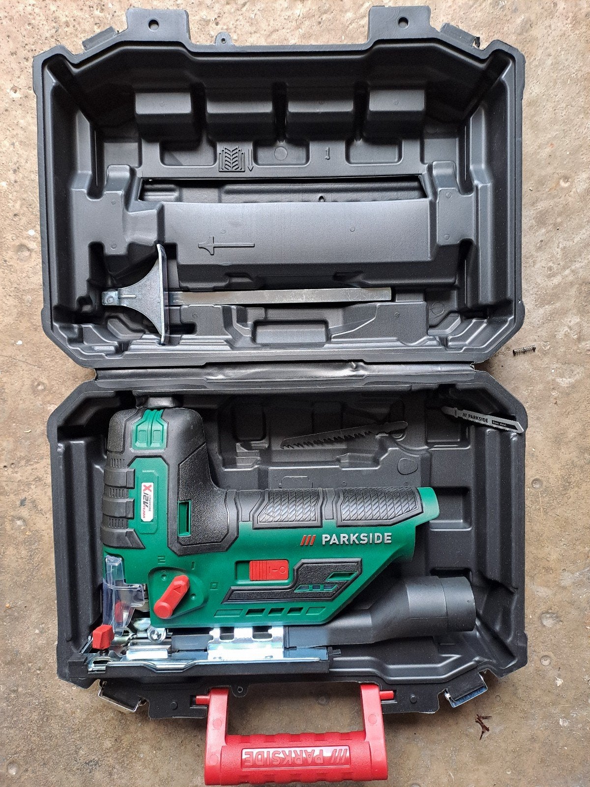 Parkside 12V Accu Gereedschap Set: zie foto's, Ophalen of Verzenden, Zo goed als nieuw