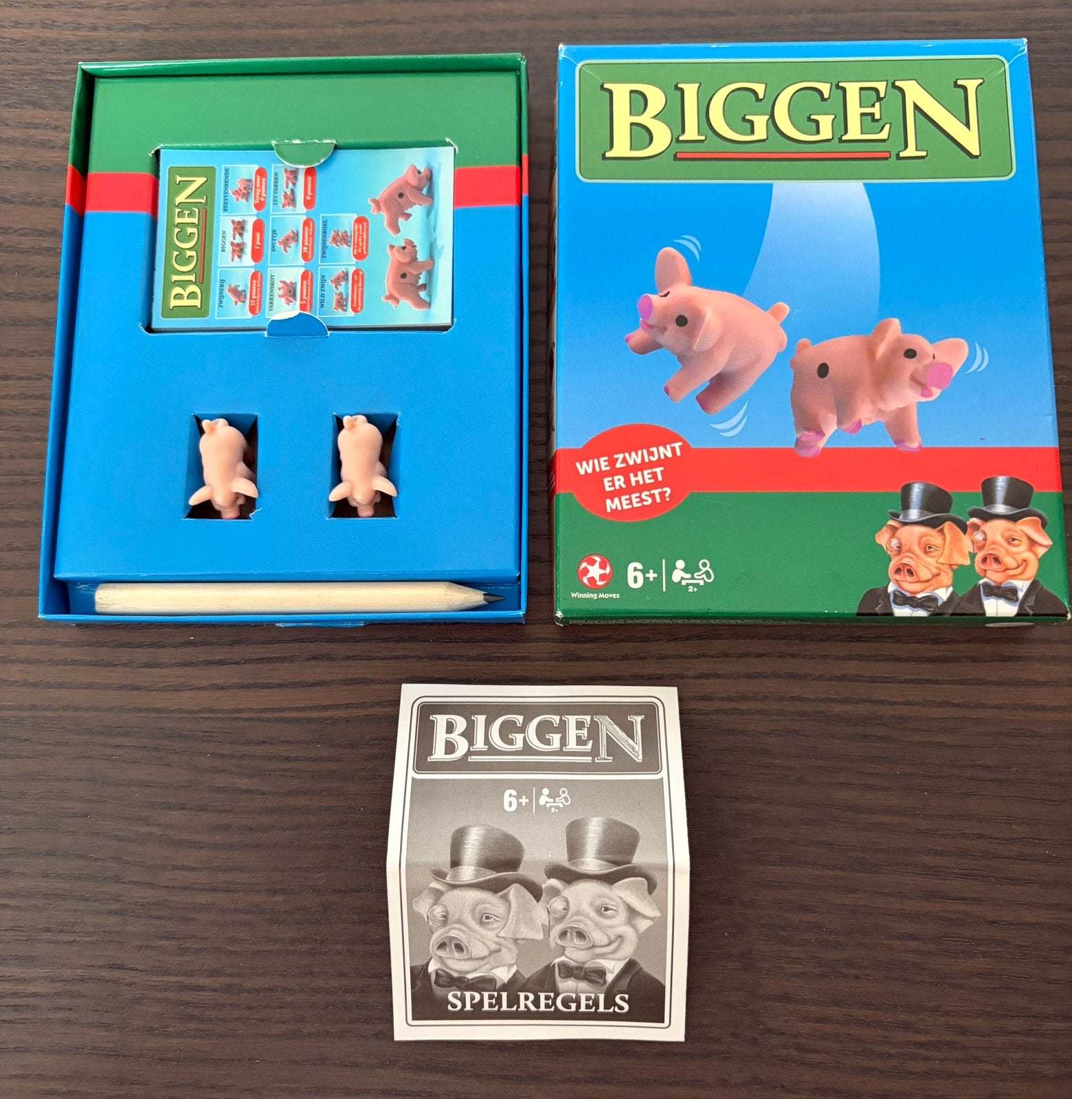 Biggen, inhoud nieuw, Ophalen of Verzenden, Zo goed als nieuw