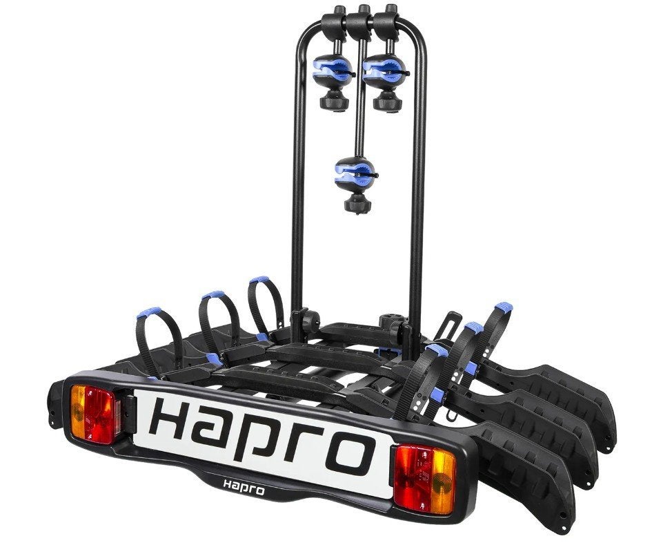 Hapro Atlas Active 3 Fietsendrager, Auto diversen, Ophalen, 3 fietsen of meer, Nieuw, Trekhaakdrager