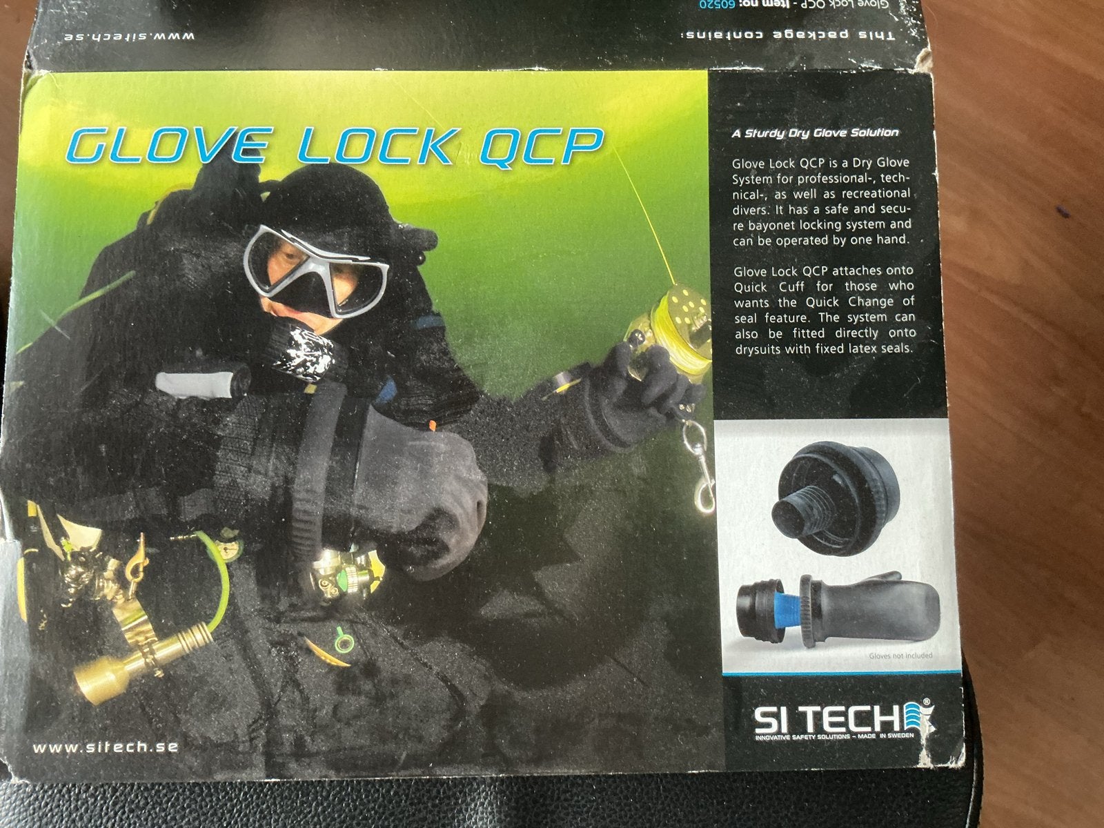 Si Tech Glove Lock QCP - Handschoen Systeem + handschoen, Watersport en Boten, Ophalen of Verzenden, Zo goed als nieuw, Overige typen